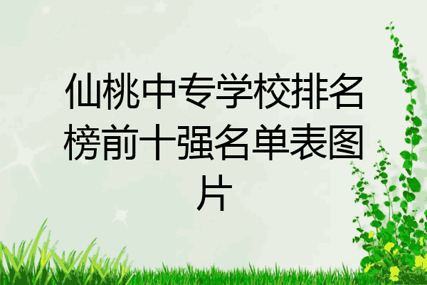 仙桃中专学校排名榜前十强名单表图片