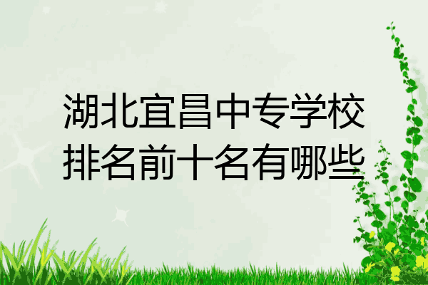 湖北宜昌中专学校排名前十名有哪些