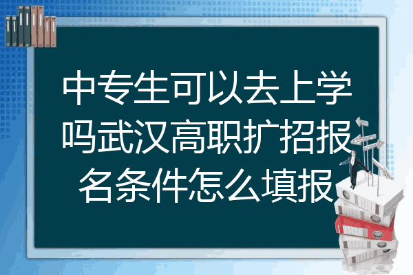 中专生可以去上学吗武汉高职扩招报名条件怎么填报