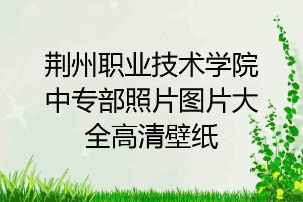 荆州职业技术学院中专部照片图片大全高清壁纸