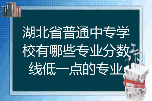 湖北省普通中专学校有哪些专业分数线低一点的专业