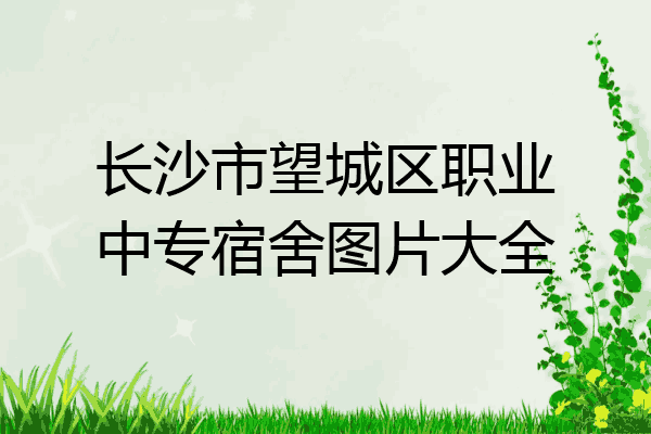 长沙市望城区职业中专宿舍图片大全