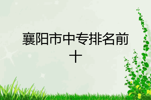 襄阳市中专排名前十