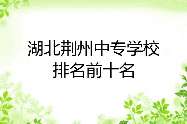 湖北荆州中专学校排名前十名