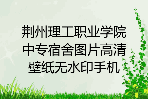荆州理工职业学院中专宿舍图片高清壁纸无水印手机