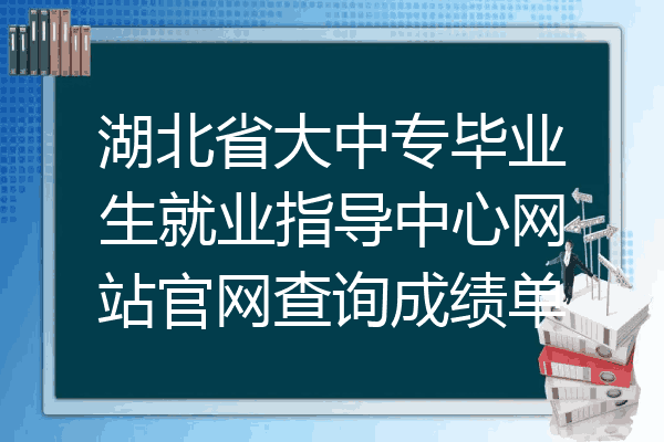 湖北省大中专毕业生就业指导中心网站官网查询成绩单
