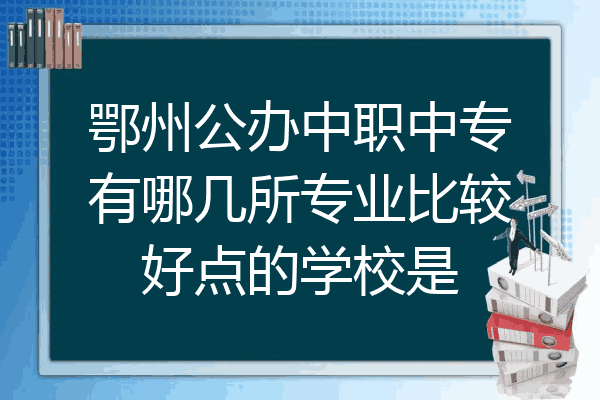 鄂州公办中职中专有哪几所专业比较好点的学校是