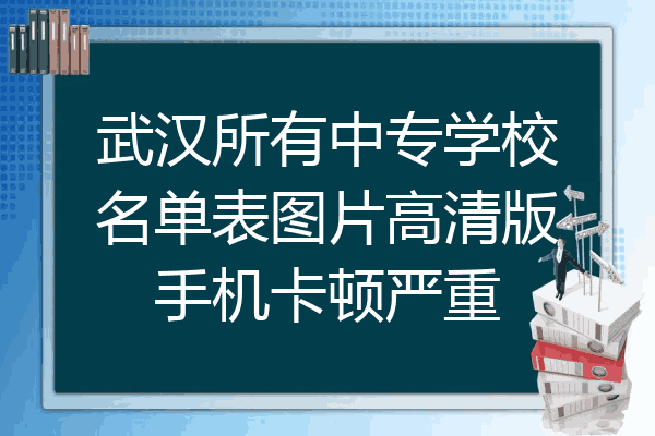 武汉所有中专学校名单表图片高清版手机卡顿严重