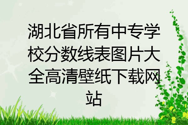 湖北省所有中专学校分数线表图片大全高清壁纸下载网站