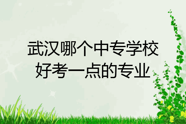 武汉哪个中专学校好考一点的专业