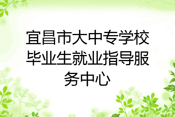 宜昌市大中专学校毕业生就业指导服务中心