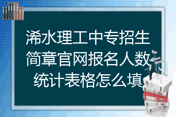 浠水理工中专招生简章官网报名人数统计表格怎么填