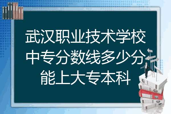 武汉职业技术学校中专分数线多少分能上大专本科