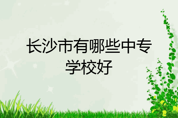 长沙市有哪些中专学校好