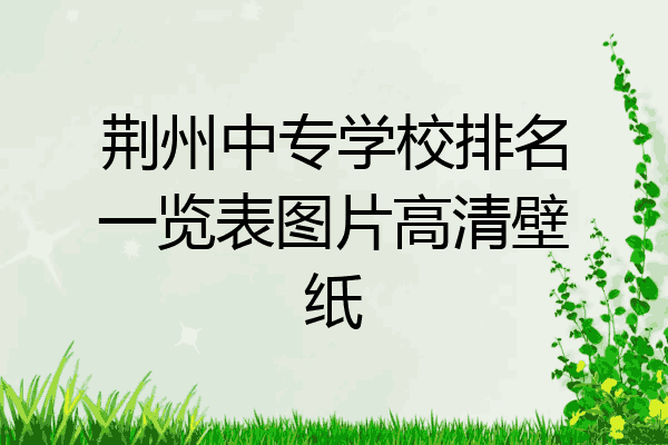 荆州中专学校排名一览表图片高清壁纸