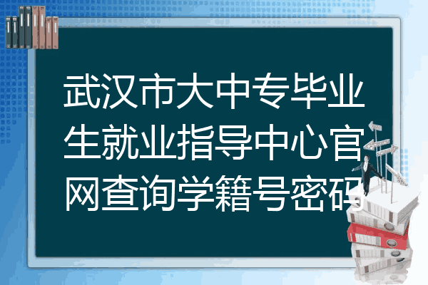 武汉市大中专毕业生就业指导中心官网查询学籍号密码