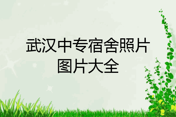武汉中专宿舍照片图片大全
