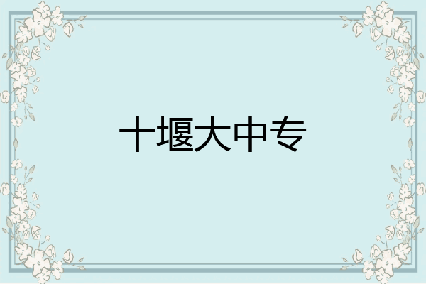 十堰大中专