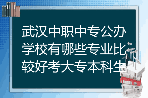 武汉中职中专公办学校有哪些专业比较好考大专本科生