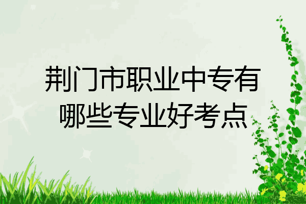 荆门市职业中专有哪些专业好考点