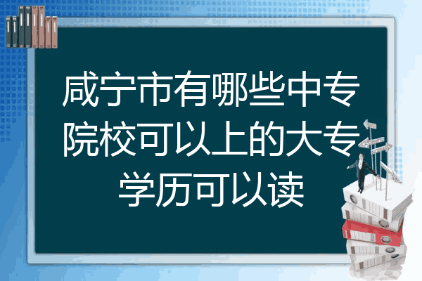 咸宁市有哪些中专院校可以上的大专学历可以读