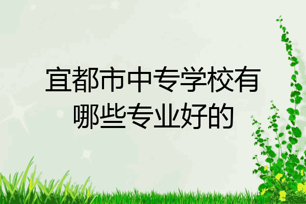 宜都市中专学校有哪些专业好的