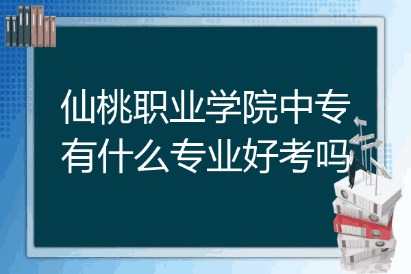仙桃职业学院中专有什么专业好考吗