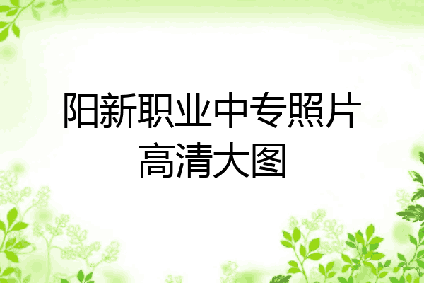 阳新职业中专照片高清大图