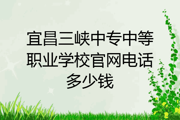 宜昌三峡中专中等职业学校官网电话多少钱