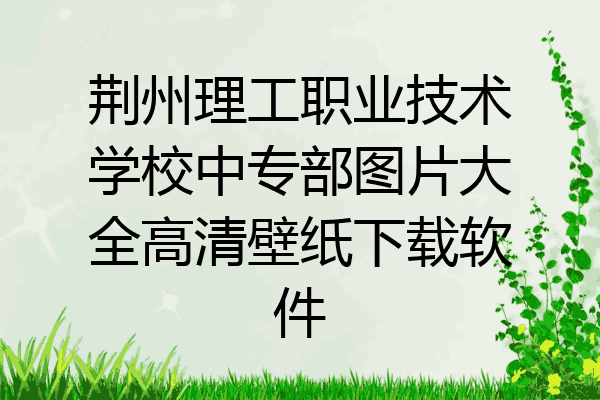 荆州理工职业技术学校中专部图片大全高清壁纸下载软件
