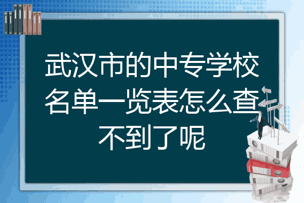 武汉市的中专学校名单一览表怎么查不到了呢