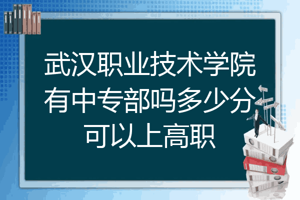 武汉职业技术学院有中专部吗多少分可以上高职