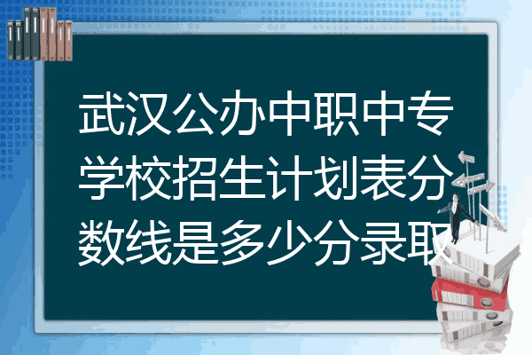 武汉公办中职中专学校招生计划表分数线是多少分录取