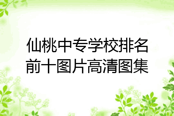 仙桃中专学校排名前十图片高清图集