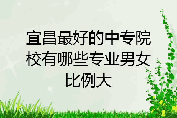 宜昌最好的中专院校有哪些专业男女比例大