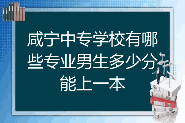 咸宁中专学校有哪些专业男生多少分能上一本