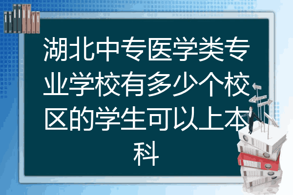湖北中专医学类专业学校有多少个校区的学生可以上本科
