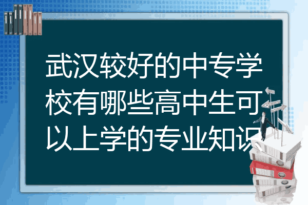 武汉较好的中专学校有哪些高中生可以上学的专业知识