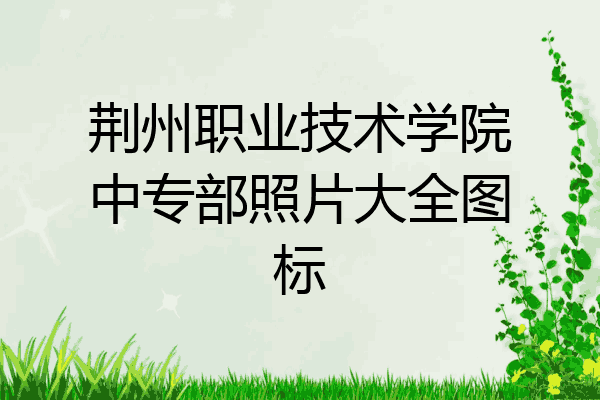 荆州职业技术学院中专部照片大全图标