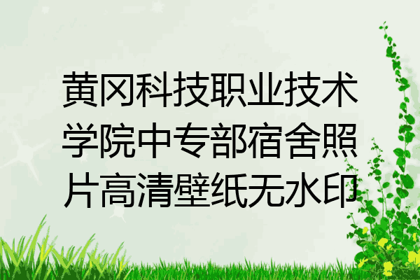 黄冈科技职业技术学院中专部宿舍照片高清壁纸无水印