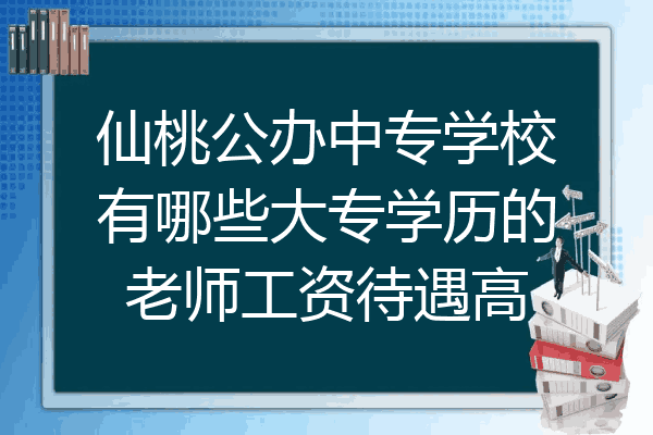 仙桃公办中专学校有哪些大专学历的老师工资待遇高