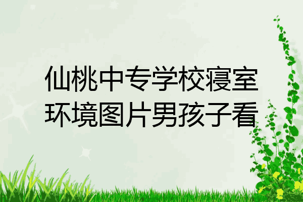 仙桃中专学校寝室环境图片男孩子看