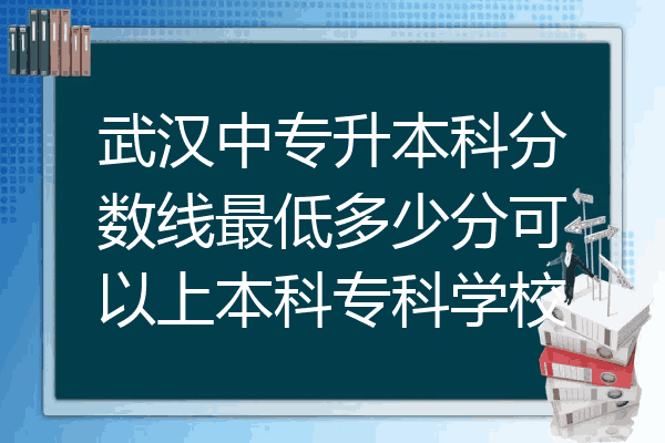 武汉中专升本科分数线最低多少分可以上本科专科学校