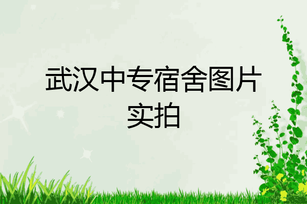 武汉中专宿舍图片实拍