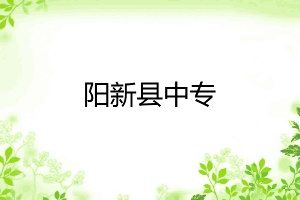 阳新县中专