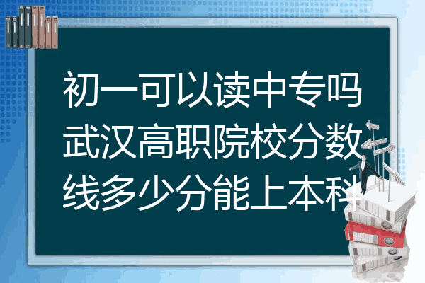 初一可以读中专吗武汉高职院校分数线多少分能上本科