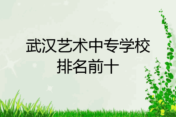 武汉艺术中专学校排名前十