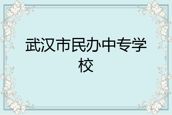 武汉市民办中专学校