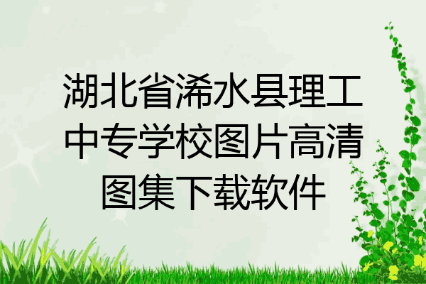 湖北省浠水县理工中专学校图片高清图集下载软件
