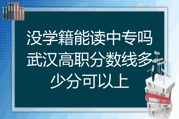 没学籍能读中专吗武汉高职分数线多少分可以上